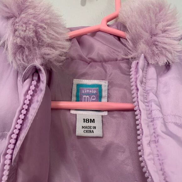 Little Me Winter Puffer  - Picture 5 of 10